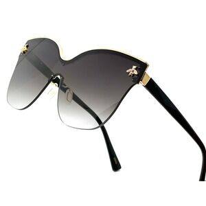 Sunglasses Women Fashion‎ Frameless Black Lens Lentes Gafas De Moda Para Mujeres